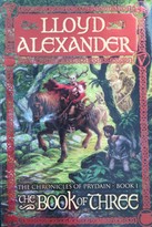 The Book of Three; Chronicles of Prydain book cover