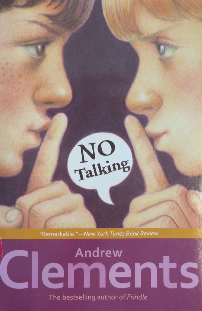 No Talking book cover
