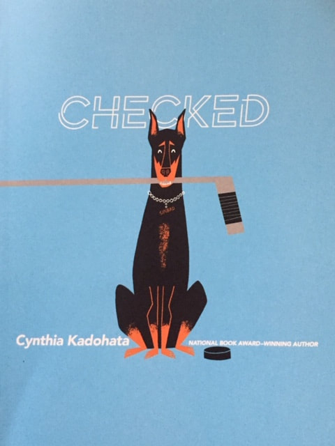 Checked book cover