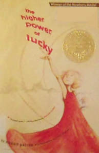 The Higher Power of Lucky book cover