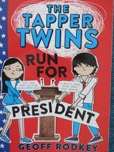 The Tapper Twins Run for President book cover